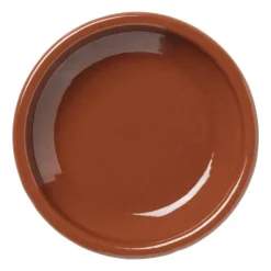 Xenos Tapas schaaltje klei - bruin - ⌀14 cm- Tapasservies
