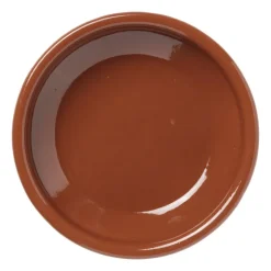 Xenos Tapas schaaltje klei - bruin - ⌀16 cm- Tapasservies