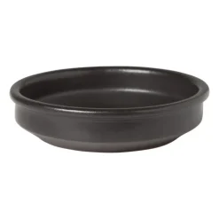 Xenos Tapas schaaltje klei - zwart - ⌀14 cm- Tapasservies
