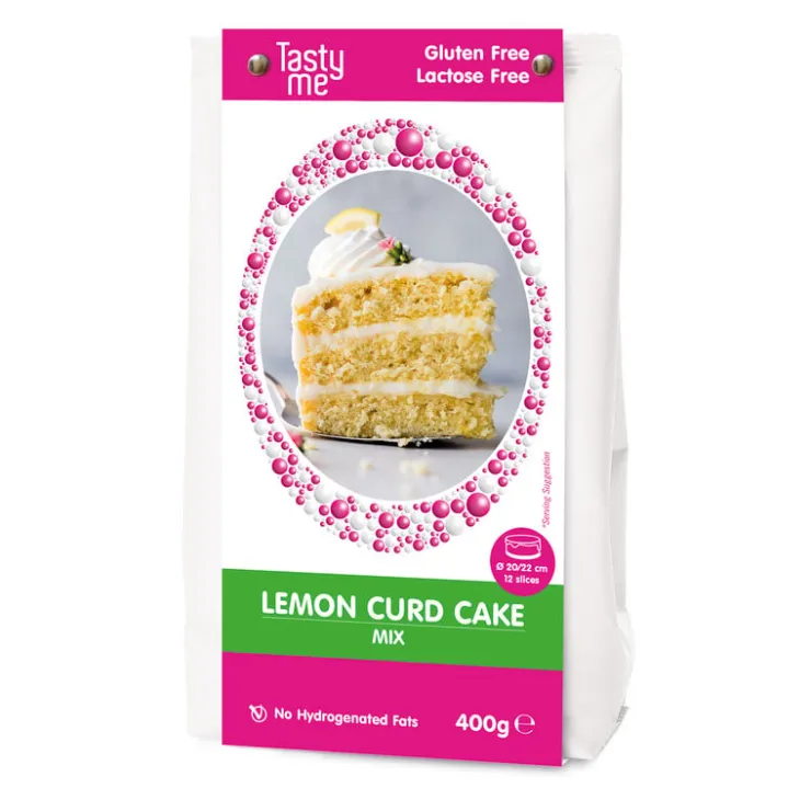 Tasty Me cakemix - lemon curd - 400 gram- Bakmixen