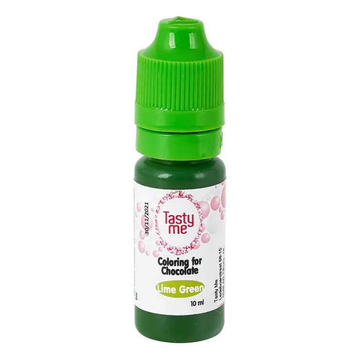 Tasty Me chocolade kleurstof - groen - 10 ml- Kleurstoffen|Kerst Bakken