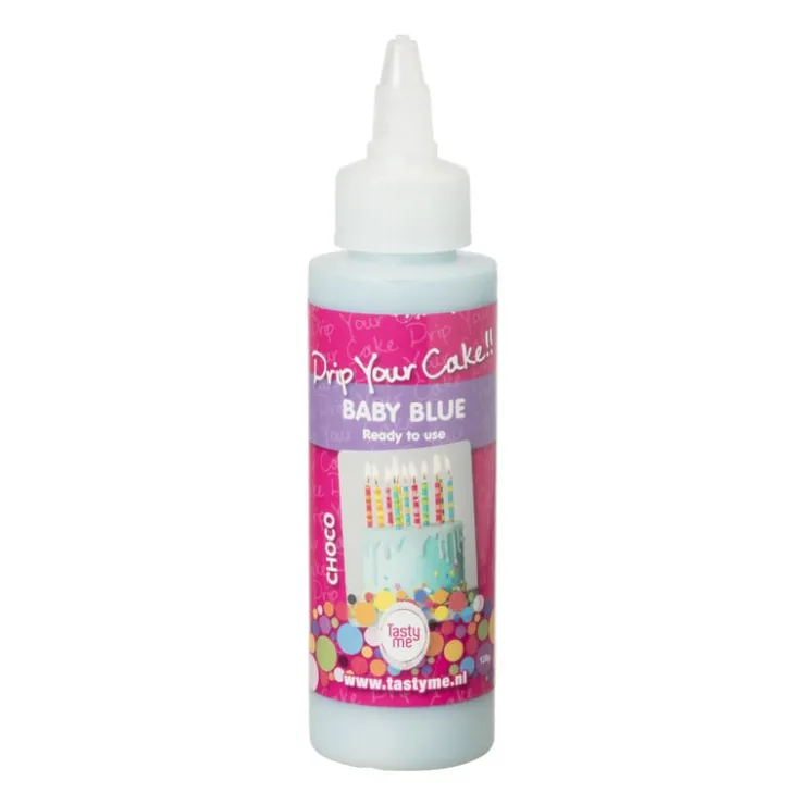 Tasty Me drip your cake - licht blauw 125 gram- Taartdecoratie