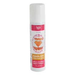 Tasty Me eetbare kleurspray - goud - 75 ml- Taartdecoratie