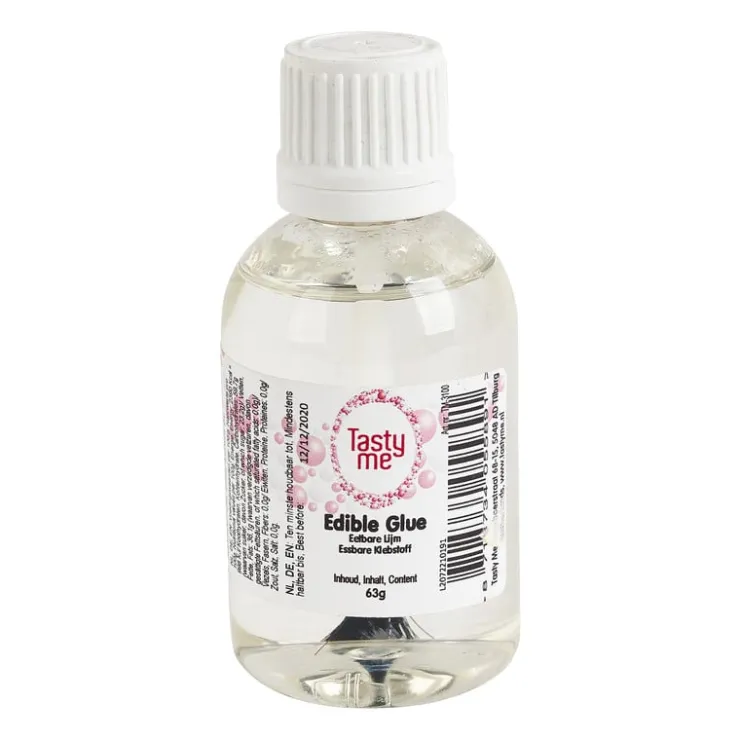 Tasty Me eetbare lijm - transparant - 63 gram- Taartdecoratie
