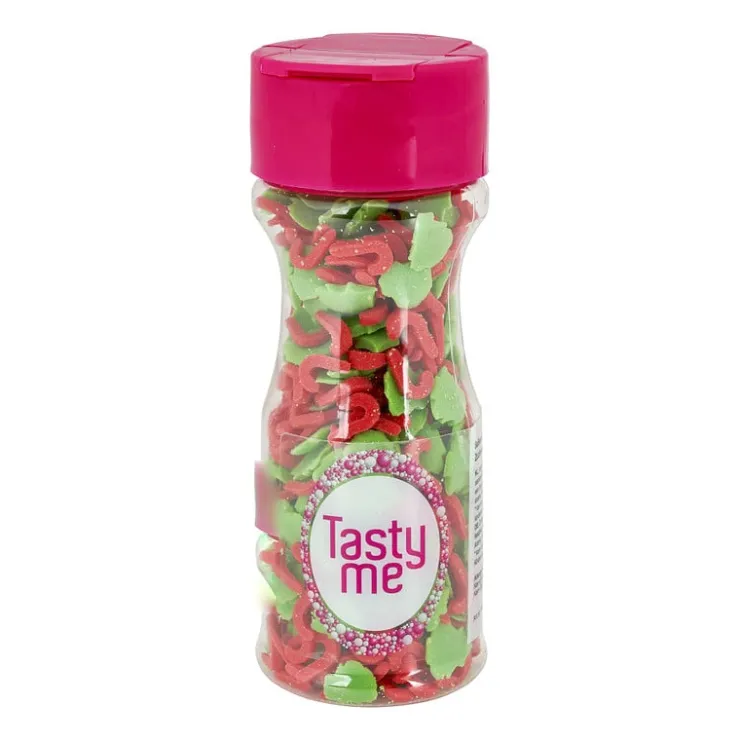 Tasty Me kerstboom mix - 45 gram- Taartdecoratie|Kerst Bakken