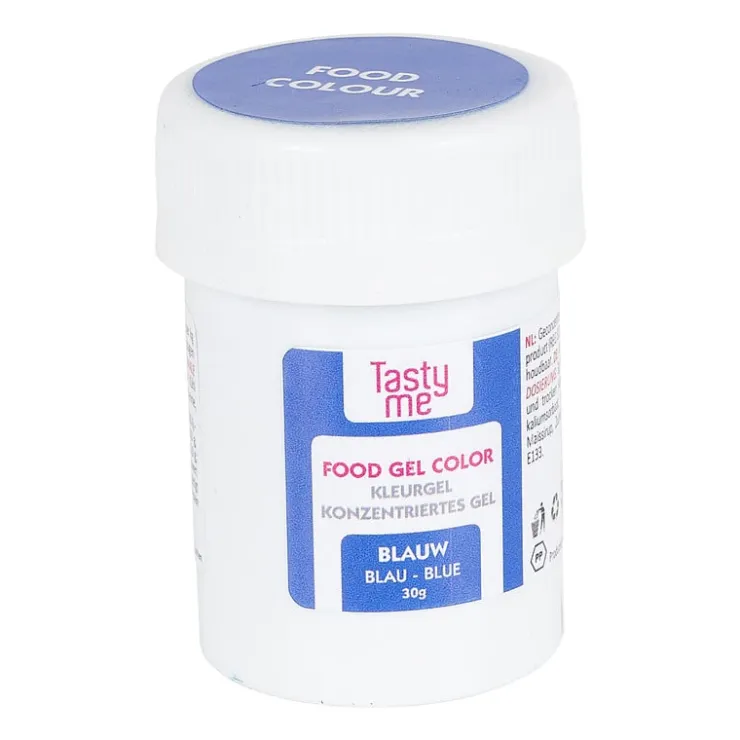 Tasty Me kleurgel - blauw - 30 g- Kleurstoffen|Taartdecoratie