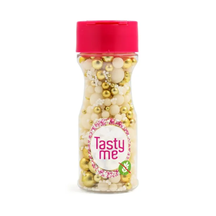 Tasty Me medley golddigger - goud - 80 gram- Taartdecoratie|Kerst Bakken