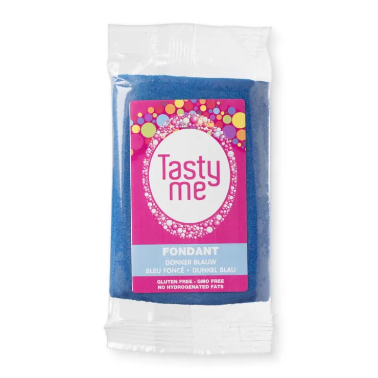 Tasty Me rolfondant - donkerblauw - 200 gram- Fondant|Taartdecoratie