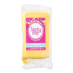 Tasty Me rolfondant - geel - 200 gram- Fondant|Taartdecoratie