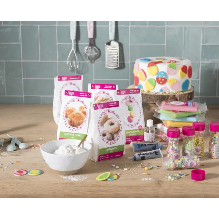Tasty Me rolfondant - groen - 200 gram- Fondant|Taartdecoratie