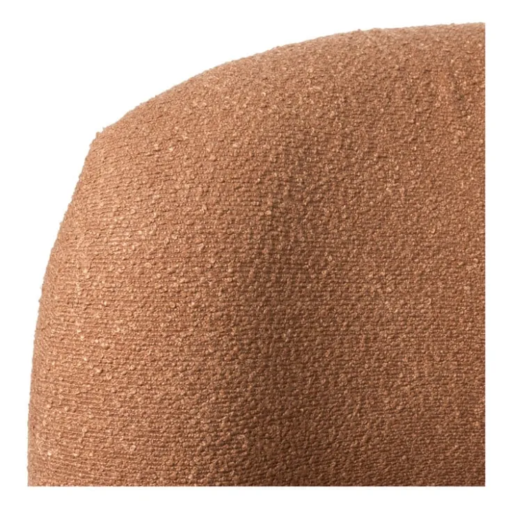 Xenos Teddy fauteuil - amber - ø73.5x71.5 cm- Fauteuils