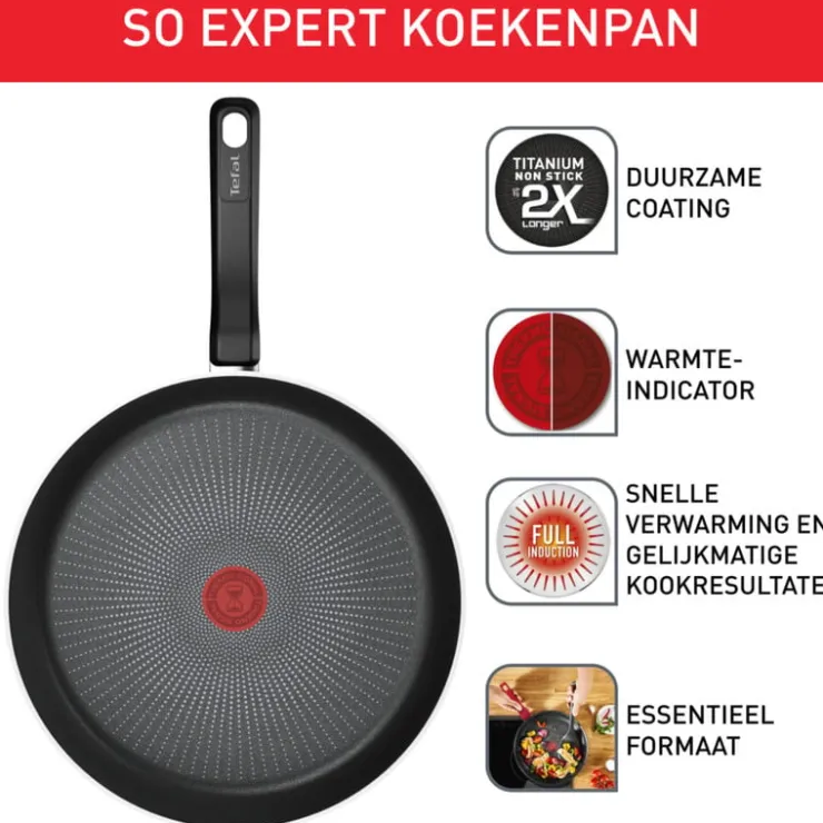 Tefal SoExpert koekenpan - ø20 cm- Pannen