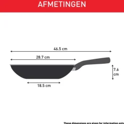 Tefal SoExpert wokpan - ø28 cm- Pannen
