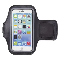 Xenos Telefoonhouder band - zwart- Opladers|Kerstcadeaus