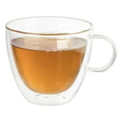 Xenos Theeglas dubbelwandig - 380 ml- Koffieglazen|Theeglazen