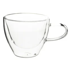 Xenos Theeglas dubbelwandig - 150 ml- Koffieglazen|Theeglazen