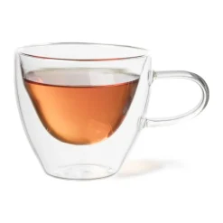 Xenos Theeglas dubbelwandig - 150 ml- Koffieglazen|Theeglazen