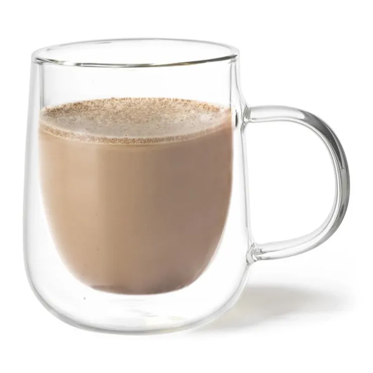 Xenos Theeglas dubbelwandig - 225 ml- Koffieglazen|Theeglazen