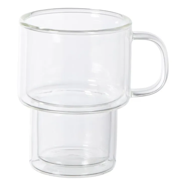 Xenos Theeglas dubbelwandig - 260 ml - glas- Theeglazen|Theeglazen