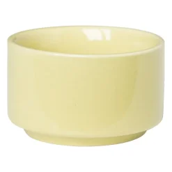 Xenos Theelichthouder mini - geel - ø5x3 cm- Waxinelichthouders