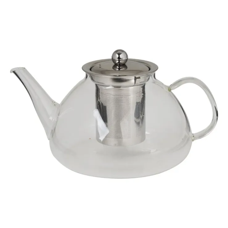 Xenos Theepot glas - 1.2 liter- Theepotten