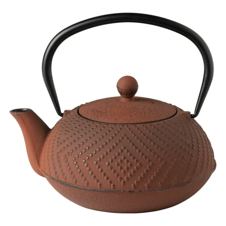 Xenos Theepot Yuka - rood - 1.2 liter- Theepotten