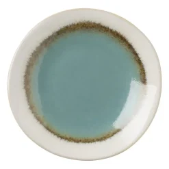 Xenos Theezakjeshouder Roots - turquoise - ø10x1.5 cm- Thee Accessoires