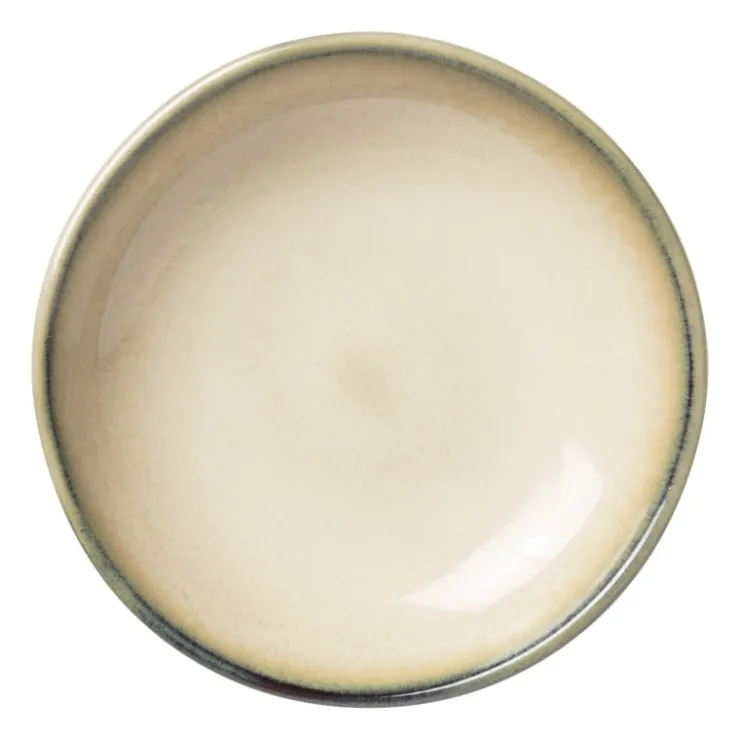 Xenos Theezakjeshouder Toscane - beige - ø9x2.1 cm- Thee Accessoires