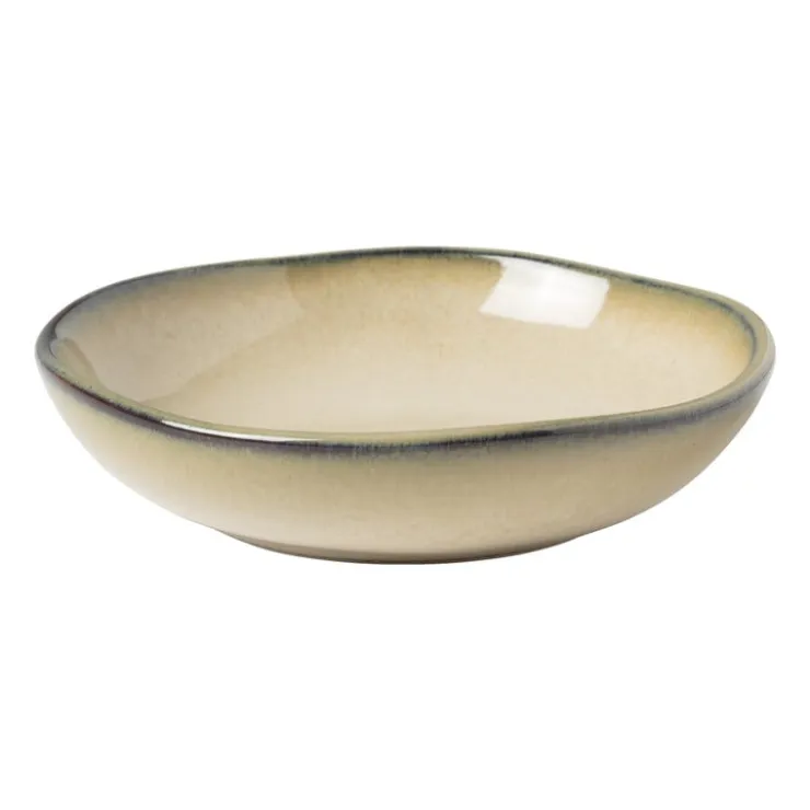 Xenos Theezakjeshouder Toscane - beige - ø9x2.1 cm- Thee Accessoires