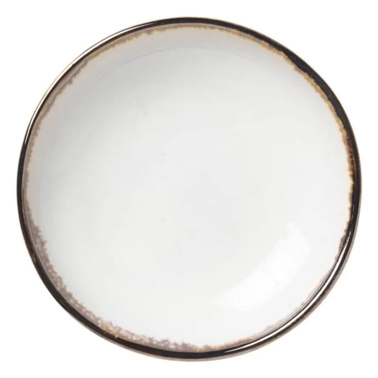 Xenos Theezakjeshouder Toscane - wit - ø9x2.1 cm- Thee Accessoires