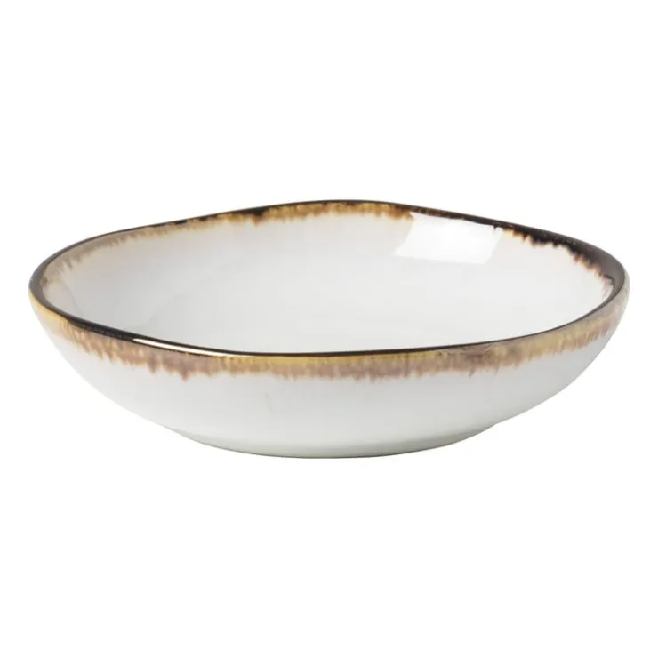 Xenos Theezakjeshouder Toscane - wit - ø9x2.1 cm- Thee Accessoires