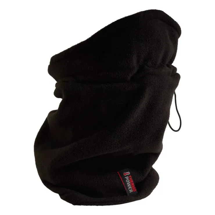 Xenos Thermo fleece kol - zwart- Winterartikelen