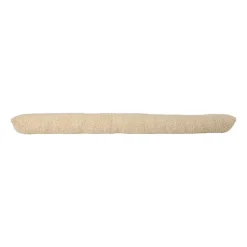 Xenos Tochtstopper teddy - beige - 90x9 cm- Winterartikelen