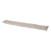 Xenos Tochtstopper velours - beige - 90x9 cm- Winterartikelen