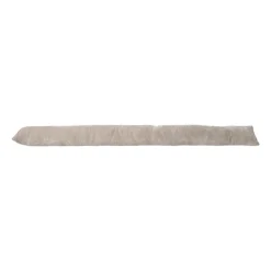 Xenos Tochtstopper velours - beige - 90x9 cm- Winterartikelen