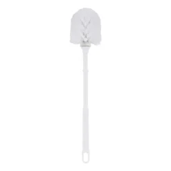 Xenos Toiletborstel basic - wit - 40 cm- Toiletborstels