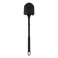 Xenos Toiletborstel basic - zwart - 40 cm- Toiletborstels