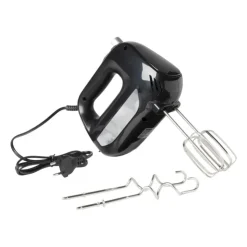 Xenos Tomado handmixer - 6 snelheden - zwart- Keukenapparatuur