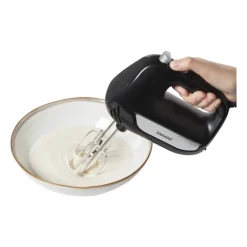 Xenos Tomado handmixer - 6 snelheden - zwart- Keukenapparatuur