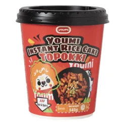 Xenos Topokki rice cake - Youmi hot & spicy - 145 gram- Koreaanse Keuken|Pasta, Rijst En Wraps