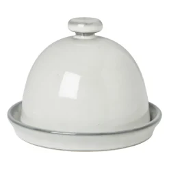 Xenos Toscane botervloot - grijs - ø12x9 cm- Botervloten