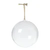 Xenos Transparante kerstbal - ø12 cm - set van 2- Kerstballen