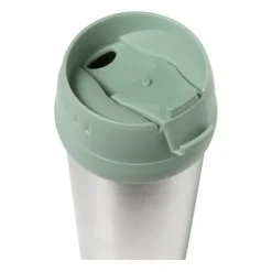 Xenos Travel beker - groen - 450 ml- Drinkflessen