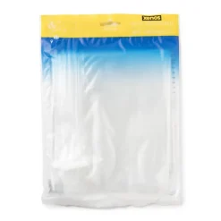 Xenos Travel compression bags - transparant - set van 3- Koffer Organizers|Vacuumzakken