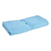Xenos Travel-/sporthanddoek - blauw - 110x175 cm- Reishanddoeken