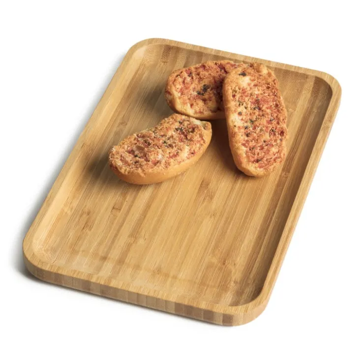 Xenos Tray bamboe S - 21x14,5 cm- Borrelplanken