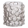 Xenos Vaas bubbels - grijs - ø17x15 cm- Kerstcadeaus|Vazen