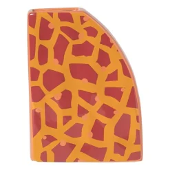 Xenos Vaas giraf - oranje - 19.8x15.3x5.2 cm- Vazen|Vazen