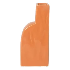 Xenos Vaas panter - roze - 23x10.5x5 cm- Vazen|Vazen