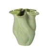 Xenos Vaas reactive glaze klein - groen - 19.3x16x14.3 cm- Vazen|Vazen
